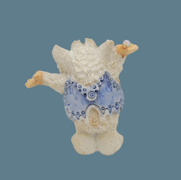 World of Krystonia Trumph Troll Panton Swarovsky Crystal Resin Figurine 1988 Vtg - Picture 3 of 12